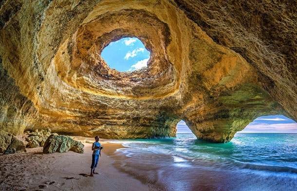 Algarve Urlaub mit Ausflug zur Höhle von Benagil