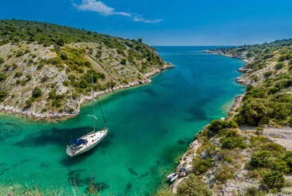 Klares Wasser in Kroatien