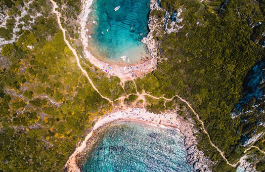 Urlaub auf der grünen Insel Griechenlands