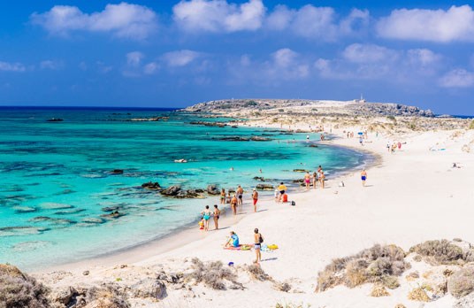 Griechenland Urlaub am Strand von Kreta