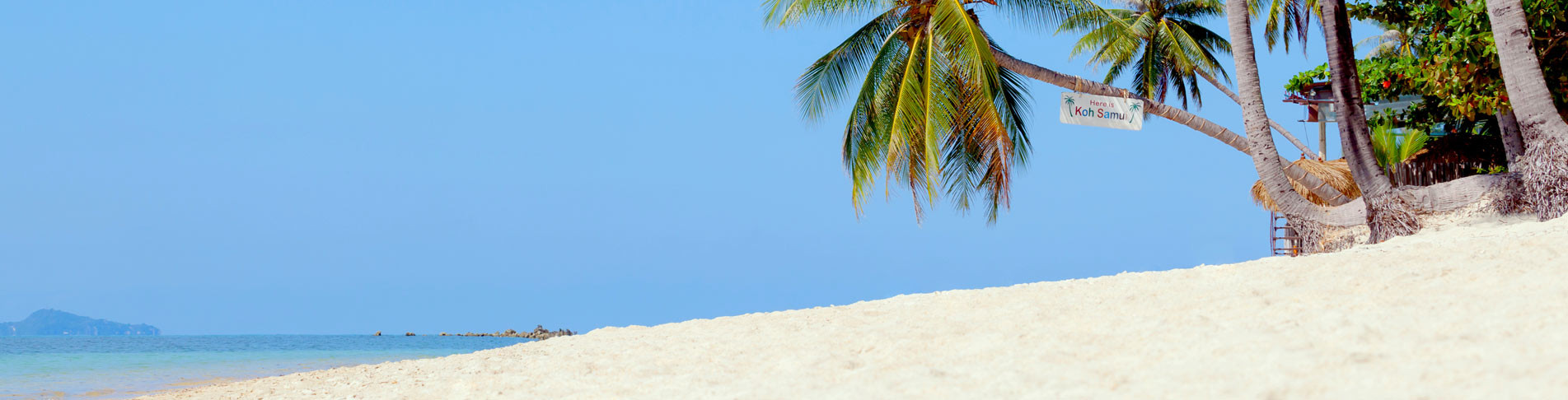 Urlaub machen am Strand von Ko Samui