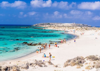 Urlaub am Strand Elafonissi auf Kretea