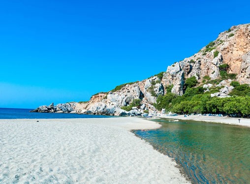 Strand Preveli auf Kreta