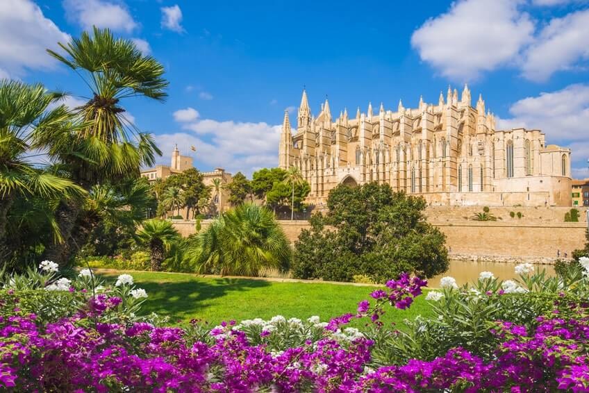 Kathedrale La Seu in Palma de Mallorca