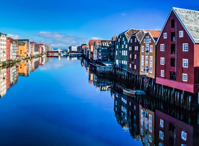 Norwegen Urlaub in Trondheim