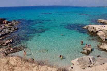 Bucht auf Formentera