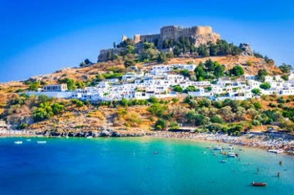 Küste von Rhodos