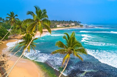 Besuch vom Unawatuna Beach im Sri Lanka Urlaub