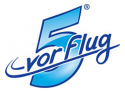 5 vor Flug Logo