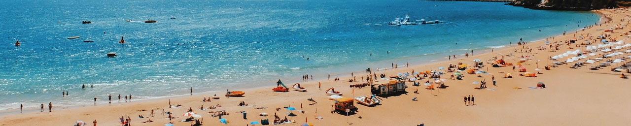 Strand in Albufeira