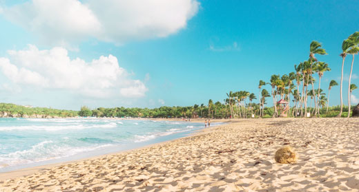 Playa El Macao bei Punta Cana