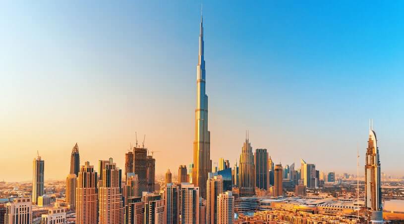 Burj Khalifa in Dubai