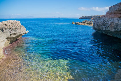 Bucht auf Formentera