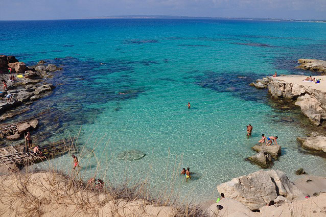 Bucht bei Formentera