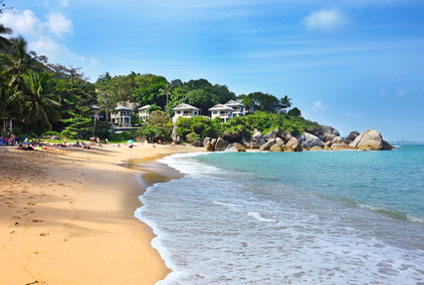 Die Bucht der Coral Cove auf Ko Samui