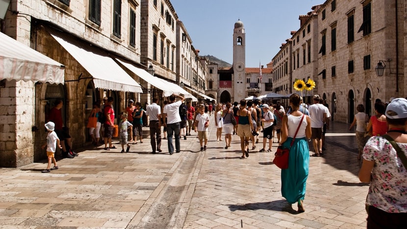 Flaniermeile in Stradun