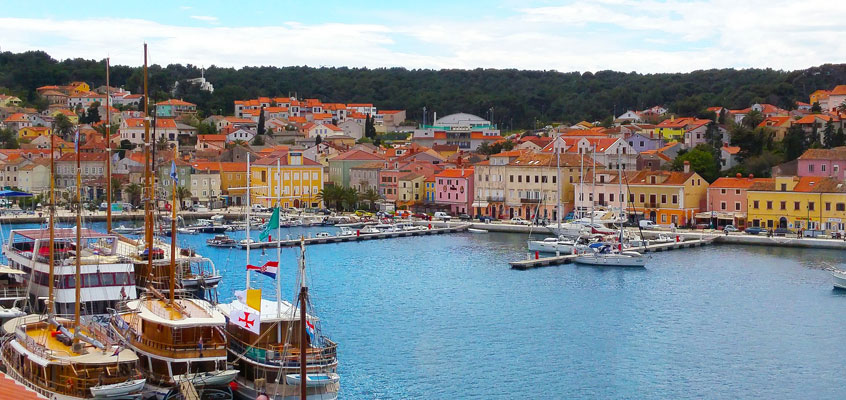 Die Insel Losinj in der Kvarner Bucht