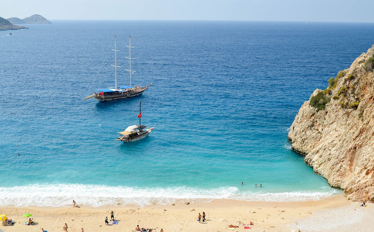 Kaputas Bucht in Antalya