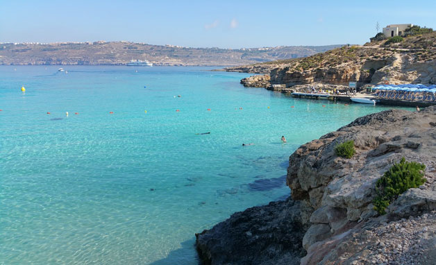 Mittelmeer Strandurlaub auf der Insel Malta