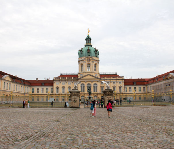 Eingang vom Schloss Charlottenburg