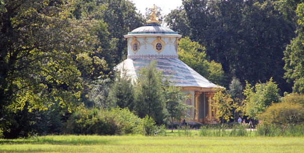 Das Chinesische Teehaus im Schlossgarten von Sanssouci