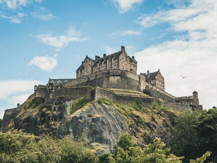 Ein Highlight jeder Städtereise: das Edinburgh Castle
