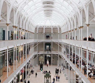 Das National Museum of Scotland in Edinburgh