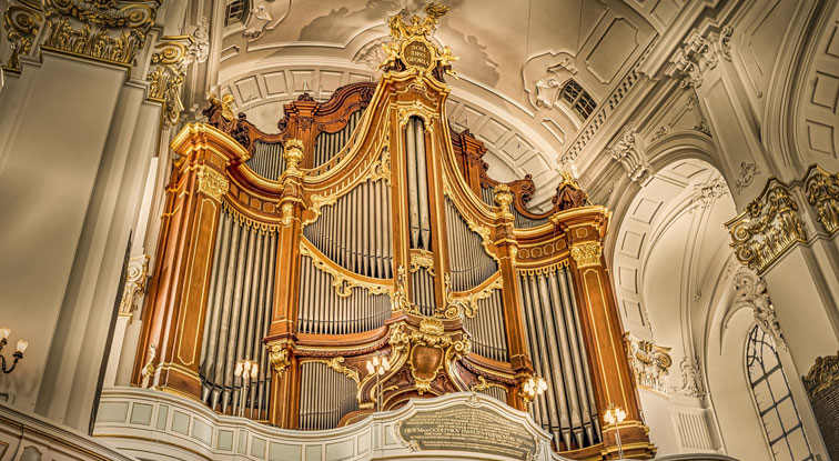 Orgel in der Hamburger St. Michaelis Kirche