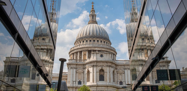 St. Pauls Kathedrale bei einer London Städtereise besuchen