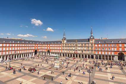 Der Plaza Mayor in Madrid