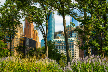 Der Battery Park in New York