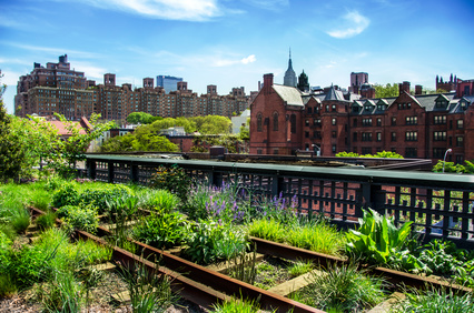 Der Highline Park in New York