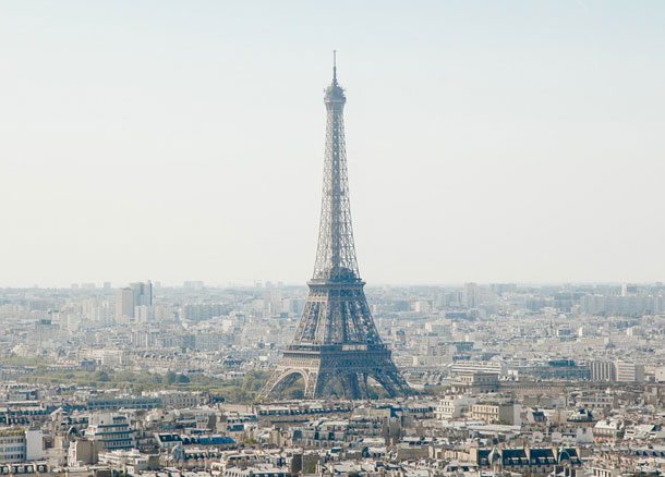 Der Eiffelturm in Paris