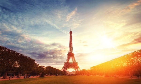 Städtereise zum Eifelturm in Paris