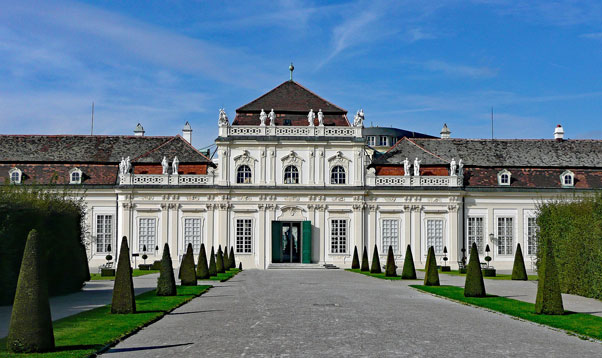 Städtereise nach Wien zum Schloss Belvedere